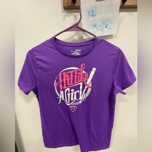Softball Under Armour tee